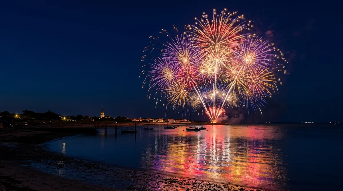 feu d'artifice la couarde-sur-mer