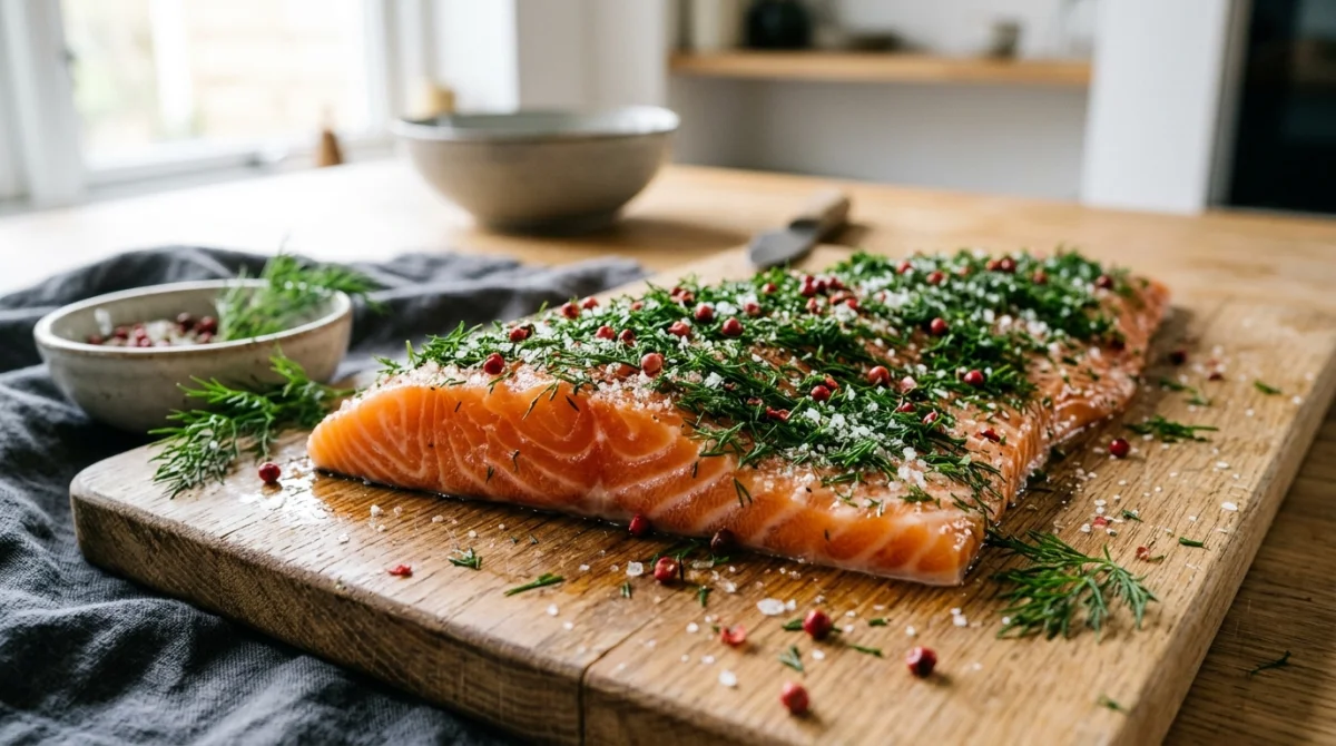 recette saumon gravlax