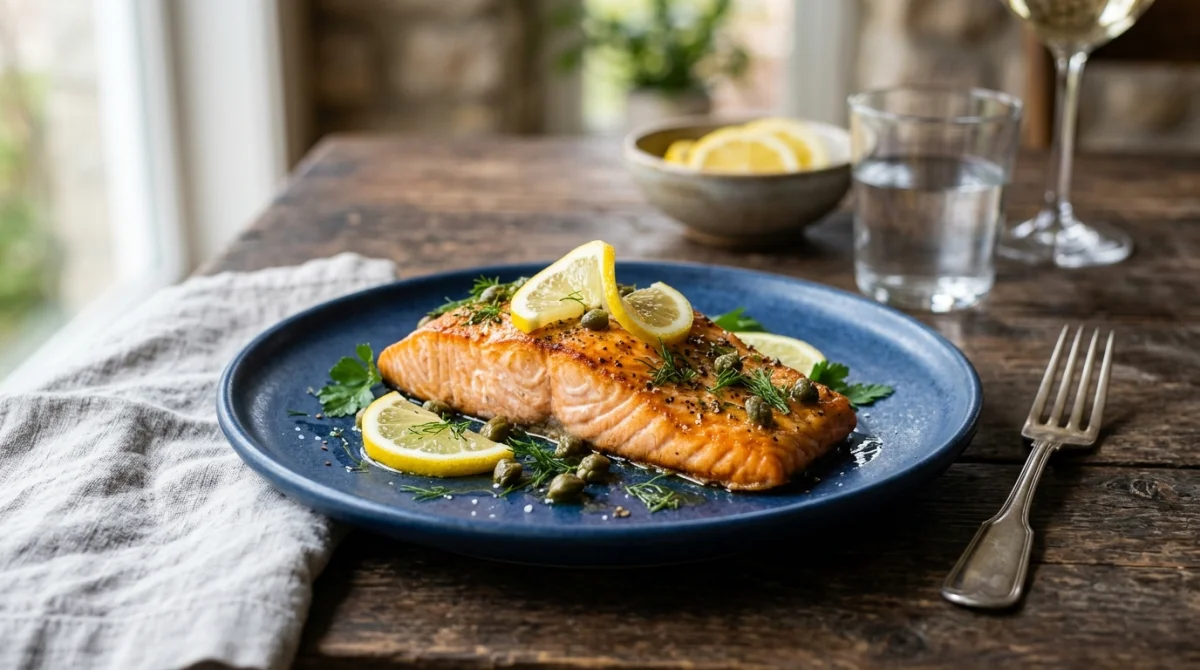 recette pavé de saumon