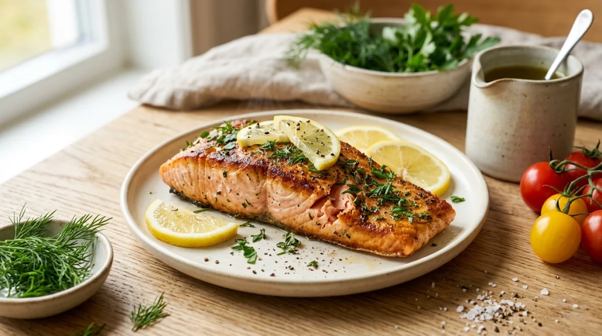 recette saumon airfryer