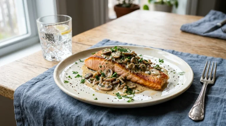 recette saumon à la crème