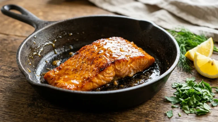recette saumon miel moutarde
