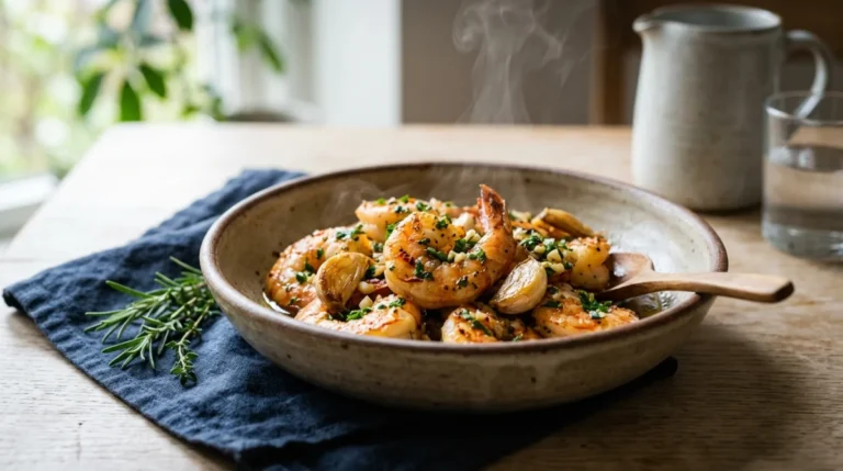 recette crevettes ail persil