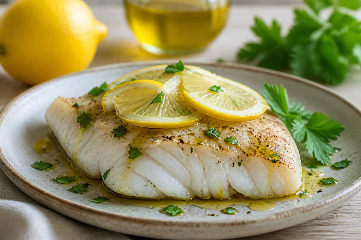 recette dos de cabillaud au four citron